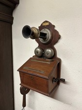 Antico telefono da parete OB