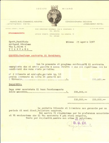 1947 milano società bbci - 1947,