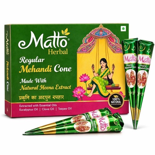 Matto herbal mehndi - matto, cono