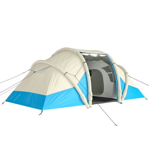 Outsunny tenda gonfiabile - outsunny,