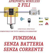 apriporta door open cancello garage serratura elettrica telecomando remoto