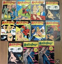 MAKABAR 1/11 SERIE COMPLETA Spada 1970 OTTIMO INTROVABILE N 11!DIABOLIK MASOKIS