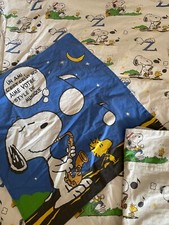 Vintage Grand Drap Plat SNOOPY