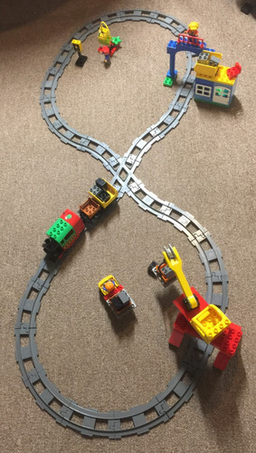 Lego duplo deluxe treno set - treno,