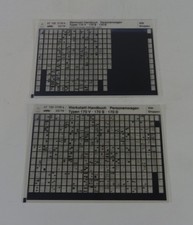 Microfiche Manuale Officina Mercedes Benz 170 V/170 S / 170 D W136 1937 - 1955