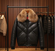 Giubbotto uomo in vera pelle