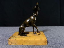 Scultura Statua Animale Cane