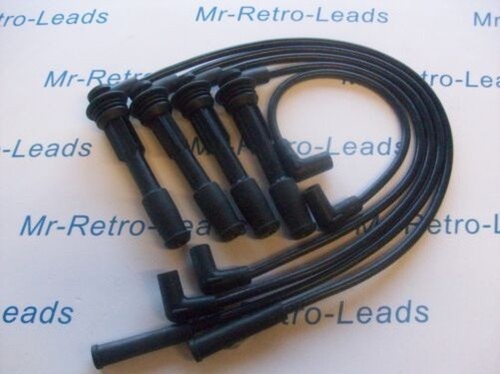 Black 8mm performance leads - 8mm,