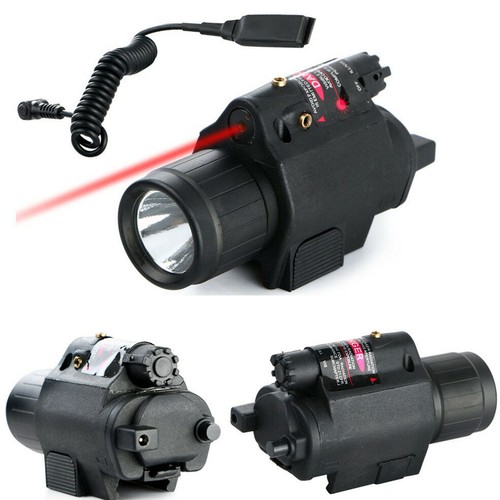 Tactical led flashlight red - led,