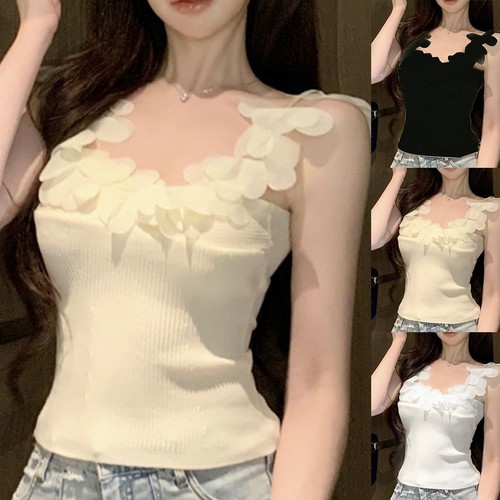 Top donna scollo quadrato