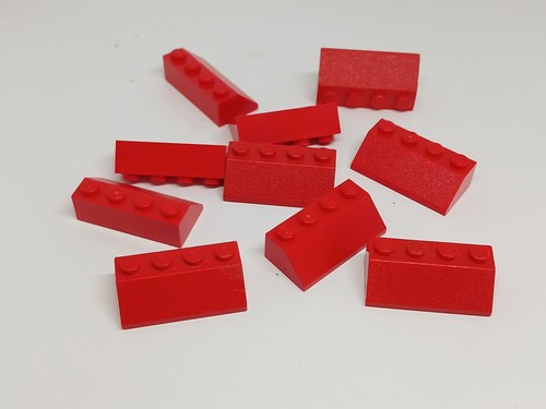 Lego 10x pente brique toit - 10x,