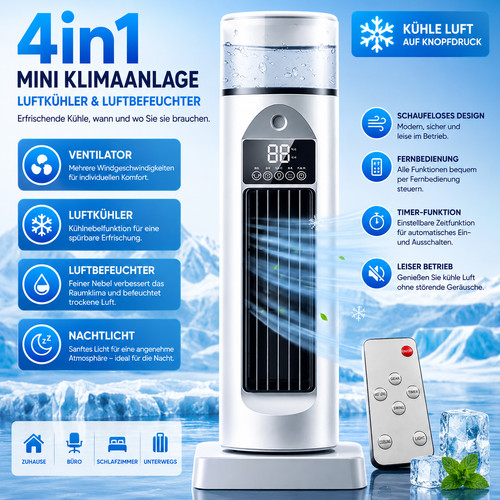 Mini condizionatore 4in1 - condizionatore,