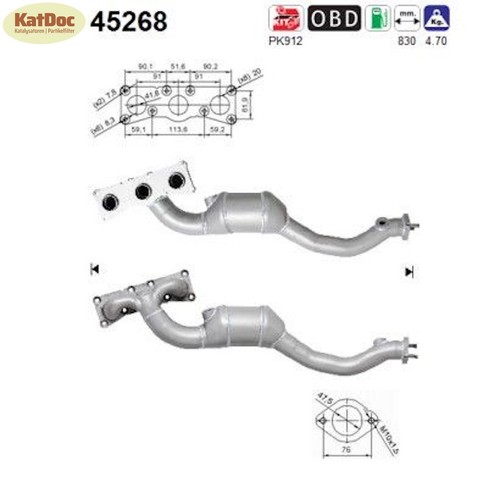 Catalizzatore bmw serie - catalizzatore,