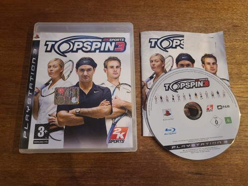 Top spin ps3 playstation - 3, 3