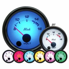 MANOMETRO VOLTMETRO 7 COLORI