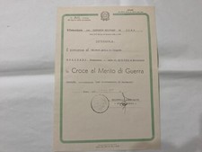 RI DIPLOMA CROCE AL MERITO DI