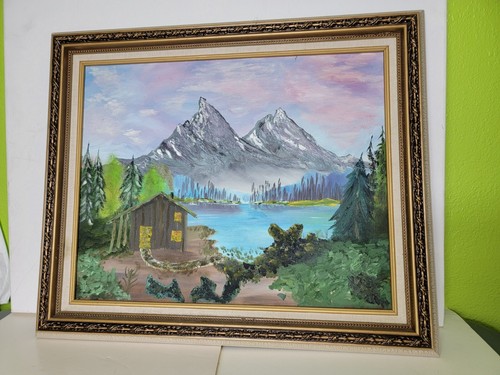 Dipinto olio vintage - , tela