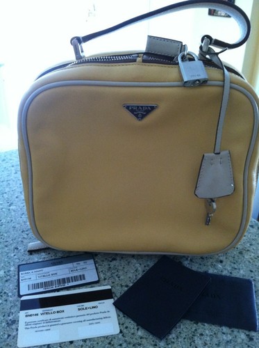 Prada vitello box - box, sole
