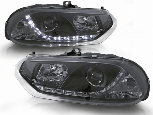 Kit fari led neri per - fari,