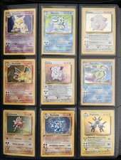Pokémon Collezione Vintage Set Base Italiano Completo 102/102 Nm/mint 1999/2000