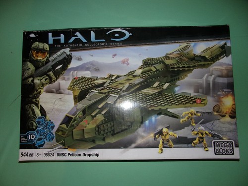 Mega bloks halo unsc - bloks, pelican