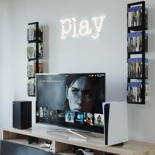 5pz scaffale porta videogiochi - scaffale,