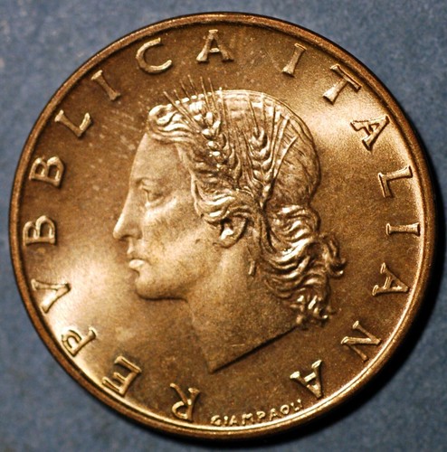 Italy lire 1971 97 - lire, km# 97