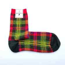 Calze corte Gallo Fantasia Scozzese Quadri Cotone Foresta Socks Tg Unica 36 - 40