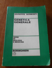 Giuseppe Sermonti GENETICA GENERALE con Dedica Autografa Ediz. Boringhieri 1971