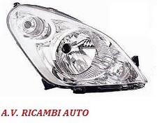 FARO FANALE PROIETTORE ANTERIORE SX SINISTRO SUZUKI SPLASH DAL 2008 IN POI H4
