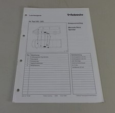 Einbauanleitung Webasto