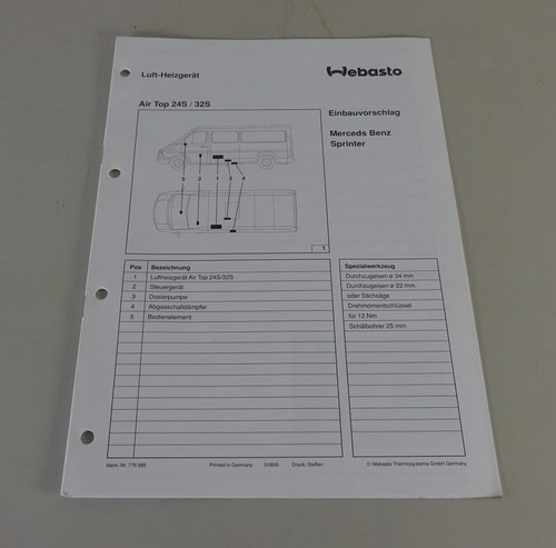 Einbauanleitung webasto - einbauanleitung,
