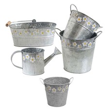  5 Pcs Contenitori Di Disposizione Floreale Vaso Da Fiori in Ferro