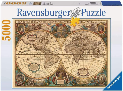 Puzzle mappamondo storico - puzzle,