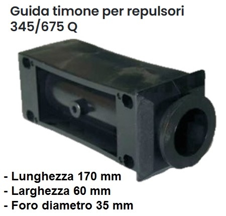 Guida timone per - timone, repulsori