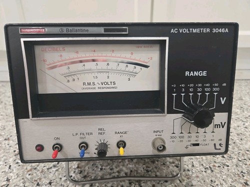 Voltmetro ballantine 3046a - ballantine,