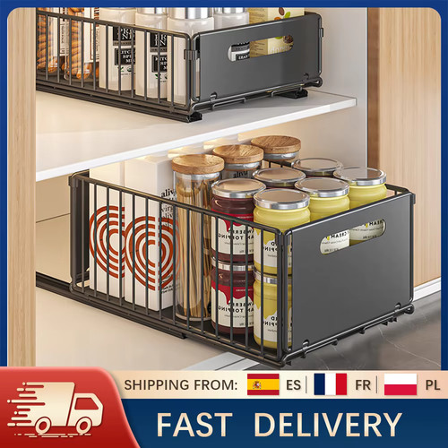 Scaffale organizer estrabile - scaffale,