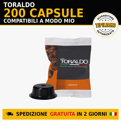 200 capsule caffè toraldo - capsule,