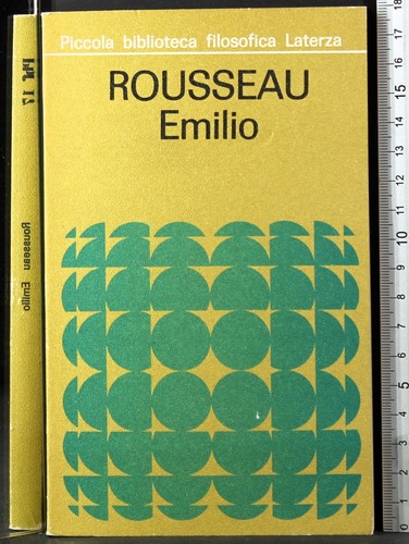 Emilio rousseau laterza - emilio., laterza.