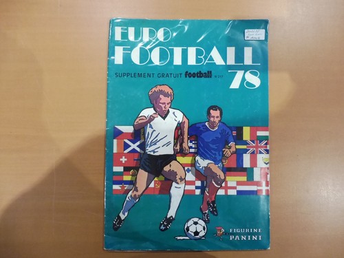 Ancien album panini euro 1978 - panini,