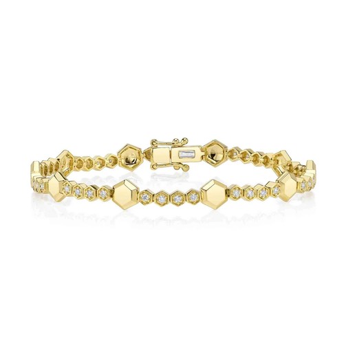 Bracciale esagonale nido - a,