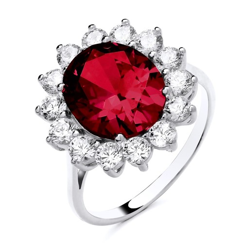 Anello grappolo argento - anello,