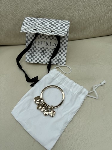 Portachiavi furla oro - oro, nuovo