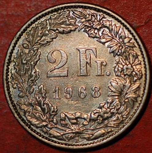 Svizzera franchi 1968 - 1968, km#
