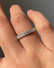 1.00 CT Princess Cut Half