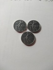 Italia:N° 3 monete da 50 Lire piccole vulcano 1992/93/94.Ottimo stato.