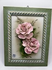 Quadro rosa porcellana 3D