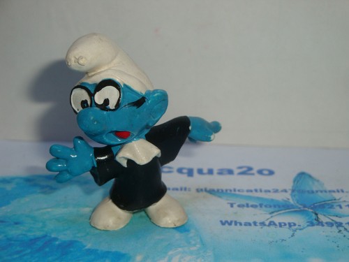 Puffi puffo giudice nero - puffo,