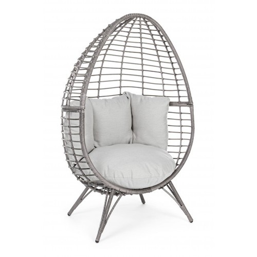 Poltrona design rattan - poltrona,