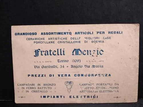 Biglietto pubblicitario - biglietto,